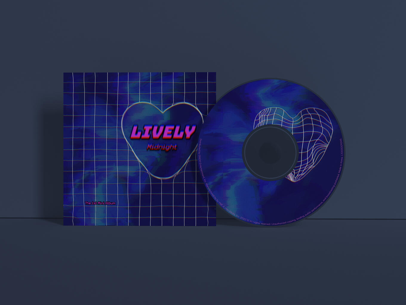 LivELY Midnight CD + sleeve